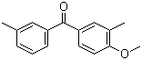 4-Methoxy-3,3'-dimethylbenzophenone molecular structure (CAS 41295-28-7)