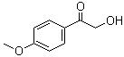 2-Hydroxy-4'-methoxyacetophenone molecular structure (CAS 4136-21-4)