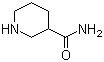 structure of CAS# 4138-26-5, Piperidine-3-carboxamide;Nipecotamide