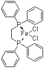 [1,2-Bis(diphenyphosphino)ethane]dichloroiron(II) molecular structure (CAS 41536-18-9)