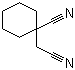 1-氰基环己基乙腈分子结构 (CAS 4172-99-0)