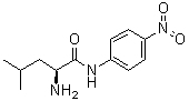 N-L-亮氨酰基对硝基苯胺分子结构 (CAS 4178-93-2)
