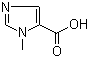 1-Methyl-1H-imidazole-5-carboxylic acid molecular structure (CAS 41806-40-0)