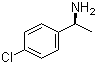 (S)-1-(4-氯苯基)乙胺分子结构 (CAS 4187-56-8)