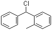 structure of CAS# 41870-52-4, 2-Methylbenzhydryl chloride;1-(Chlorophenylmethyl)-2-mehtylbenzene