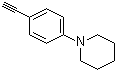 1-(4-乙炔基苯基)哌啶分子结构 (CAS 41876-66-8)