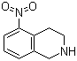 结构式 CAS# 41959-45-9, 5-硝基-1,2,3,4-四氢异喹啉