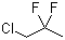 1-Chloro-2,2-difluoropropane molecular structure (CAS 420-99-5)