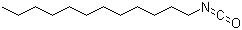 structure of CAS# 4202-38-4, Dodecyl isocyanate