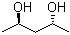 (R,R)-2,4-Pentanediol molecular structure (CAS 42075-32-1)
