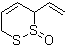 3-乙烯基-3,6-二氢-1,2-二噻英 2-氧化物分子结构 (CAS 420788-47-2)