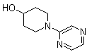 structure of CAS# 420844-68-4, 1-Pyrazinyl-4-piperidinol;1-(2-Pyrazinyl)-4-piperidinol