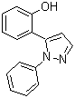 2-(1-Phenyl-1H-pyrazol-5-yl)phenol molecular structure (CAS 42089-79-2)
