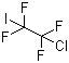 结构式 CAS# 421-78-3, 1-氯-2-碘四氟乙烷