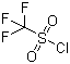 三氟甲烷磺酰氯分子结构 (CAS 421-83-0)