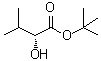 (R)-2-Hydroxy-3-methylbutanoic acid 1,1-dimethylethyl ester molecular structure (CAS 4216-96-0)