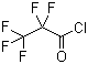 Pentafluoropropionyl chloride molecular structure (CAS 422-59-3)