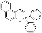 3,3-Diphenyl-3H-naphtho[2,1-b]pyran molecular structure (CAS 4222-20-2)