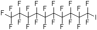 structure of CAS# 423-62-1, Perfluorodecyl iodide ;Iodoperfluorodecane; Henicosafluoro-10-iododecane