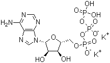structure of CAS# 42373-41-1, Adenosine 5'-triphosphate dipotassium salt