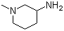 structure of CAS# 42389-57-1, 3-Amino-1-methylpiperidine;1-Methyl-3-piperidinamine