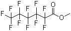 Methyl perfluorohexanoate molecular structure (CAS 424-18-0)
