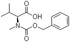 structure of CAS# 42417-65-2, Cbz-N-methyl-L-valine;Cbz-N-Me-Val-OH; N-Benzyloxycarbonyl-N-methyl--L-valine