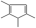 structure of CAS# 4249-10-9, 1,2,3,4-Tetramethyl-1,3-cyclopentadiene