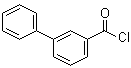 Biphenyl-3-carbonyl chloride molecular structure (CAS 42498-44-2)
