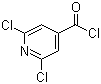 结构式 CAS# 42521-08-4, 2,6-二氯吡啶-4-甲酰氯