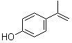 structure of CAS# 4286-23-1, 4-Isopropenylphenol;4-(1-Methylethenyl)phenol; 4-(1-Propen-2-yl)phenol