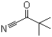 3,3-Dimethyl-2-oxobutanenitrile molecular structure (CAS 42867-40-3)
