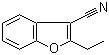 3-Cyano-2-ethylbenzofuran molecular structure (CAS 42901-97-3)