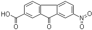 7-Nitrofluorenone-2-carboxylic acid molecular structure (CAS 42946-25-8)