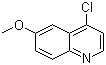 4-Chloro-6-methoxyquinoline molecular structure (CAS 4295-04-9)