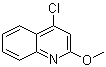 结构式 CAS# 4295-05-0, 4-氯-2-甲氧基喹啉