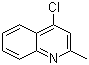 结构式 CAS# 4295-06-1, 4-氯-2-甲基喹啉