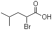 2-Bromo-4-methylpentanoic acid molecular structure (CAS 42990-24-9)