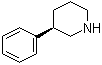 结构式 CAS# 430461-56-6, (R)-3-苯基哌啶