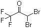 结构式 CAS# 431-67-4, 1,1-二溴-3,3,3-三氟丙酮
