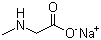 结构式 CAS# 4316-73-8, 肌氨酸钠; N-甲基甘氨酸钠