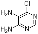 结构式 CAS# 4316-98-7, 4,5-二氨基-6-氯嘧啶