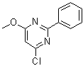4-氯-6-甲氧基-2-苯基嘧啶分子结构 (CAS 4319-72-6)