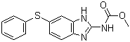 structure of CAS# 43210-67-9, Fenbendazole;[5-(phenylthio)-1H-benzimidazol-2-yl]carbamic acid methyl ester; Panacur