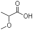 结构式 CAS# 4324-37-2, 2-甲氧基丙酸