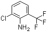 2-氯-6-(三氟甲基)苯胺分子结构 (CAS 433-94-3)