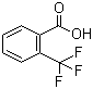2-(Trifluoromethyl)benzoic acid molecular structure (CAS 433-97-6)
