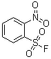 结构式 CAS# 433-98-7, 2-硝基苯磺酰氟