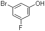 结构式 CAS# 433939-27-6, 3-氟-5-溴苯酚; 3-溴-5-氟苯酚