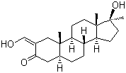 结构式 CAS# 434-07-1, 羟甲烯龙; 康复龙